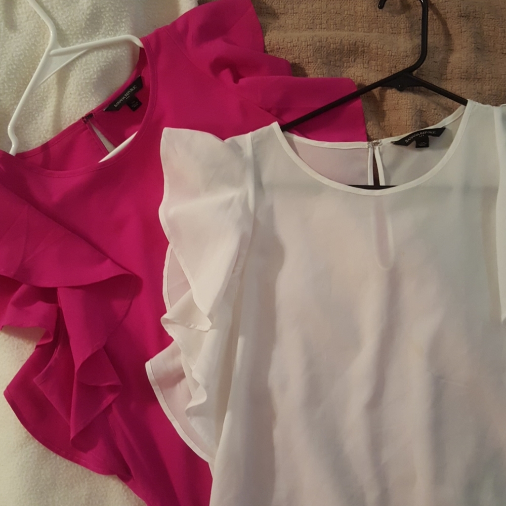 Set of 2 Flowy Sleeve Tanks